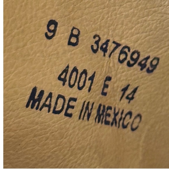 FRYE Boots Women 9 Black Leather Knee High Cowgirl Heel Festival Western Ranch - Picture 8 of 9